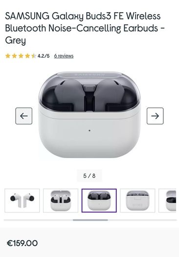 Samsung SHOKZ OpenDots ONE Wireless Bluetooth Earbuds - Grey