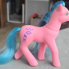 Happy Hugs Sweet Kisses Sister Ponies HTF MLP G1 My Little Pony