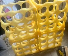 4 Stackable Wine Racks     Holds 36 Bottles Total