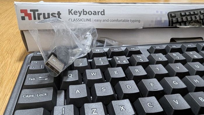 Trust Wired Keyboard  Full Size (UK Layout)  Like New