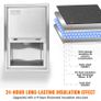 Stainless Steel Ice Cooler Commercial Ice Bin with Sliding Cover, 38.7 L Drop in Ice Chest Image 3