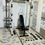 Top Olympic Weightlifting Home Gym Setup Commercial Power Rack Bench Weights Barbell Dumbbells Image 7