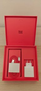 Genuine OnePlus SUPERVOOC 67W Charger & Red Cable