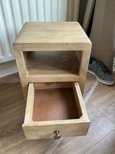 Laura James solid mango wood locker