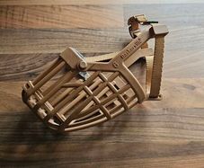 Baskervile Muzzle, soft Muzzle, Bark Collar