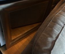 large heavy mirror