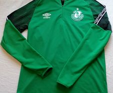 Mint Shamrock Rovers Umbro Top Size S Adults