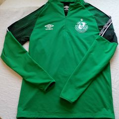 Mint Shamrock Rovers Umbro Top Size S Adults