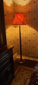 Vintage Mahogany Floor Lamps