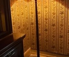 Vintage Mahogany Floor Lamps