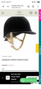 Charles Owen hat