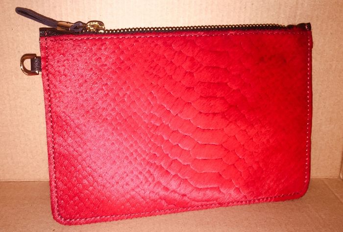 River Island leather envelope pouch BNWOT