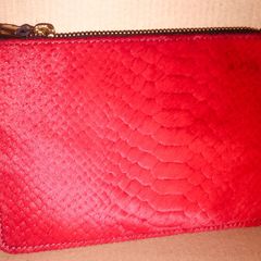 River Island leather envelope pouch BNWOT