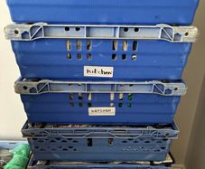 4 Bale Arm Moving Box Crates