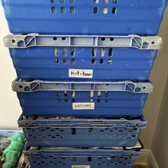 4 Bale Arm Moving Box Crates