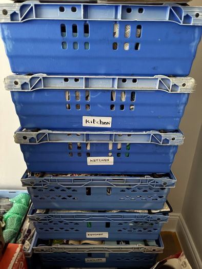 4 Bale Arm Moving Box Crates