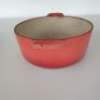 Le creuset 20 cm cast iron pot no lid vintage Image 6