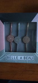 3 colour bracelet Belle and Beau