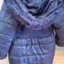 girls navy mayoral designer coat Image 6