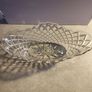 Lagrge Ovel Crystal Bowl As Center Pice. Image 4