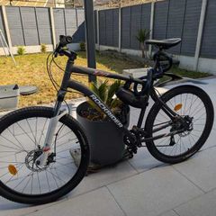 Rockrider ST 120 Mountain Bike (27.5) + lock + cover + marsupio