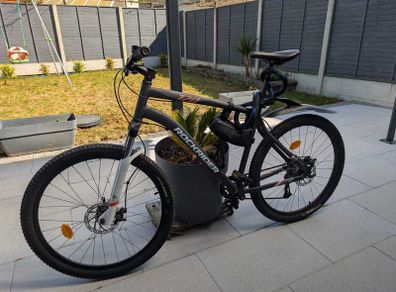 Rockrider ST 120 Mountain Bike (27.5) + lock + cover + marsupio