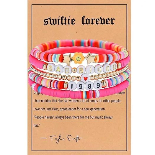 NEW SALE | 1989 BadBlood Friendship Bracelets Set - Taylor Bracelets Wristbands - Swifties Bracelets - Swift Fans Bracelet