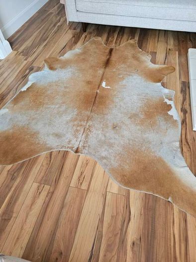 Cow hide rug