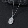 Silver Mary Pendant Image 2