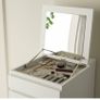 6 Drawer chest in pristine condition with mirror Image 3