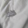 necklace with purse and mirror inside Image 5