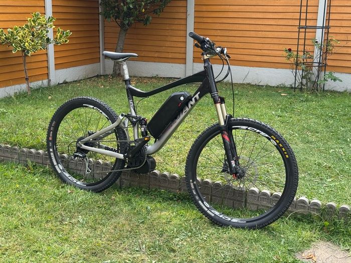 Giant Trance X4 mid drive conversion