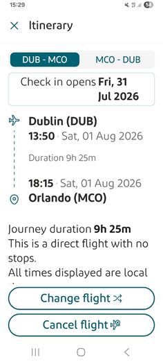 8 Return Flights to Orlando in August