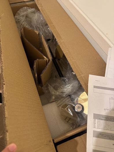 Nordic LED Ceiling Light Fixture (brand new in box)