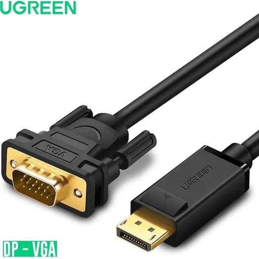 display port Male to VGA Male Cable 1.5m
