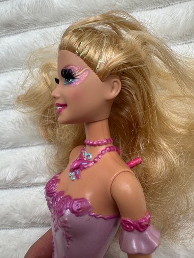 Elina Barbie Fairytopia Mermaidia Fairy Butterfly Doll Used Please look at the pictures