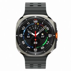 Samsung Galaxy Watch Ultra Titanium Silver 64GB (2025) with Spigen Bezel Tune
