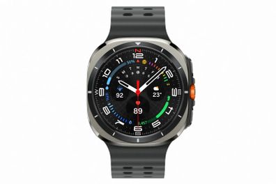 Samsung Galaxy Watch Ultra Titanium Silver 64GB (2025) with Spigen Bezel Tune