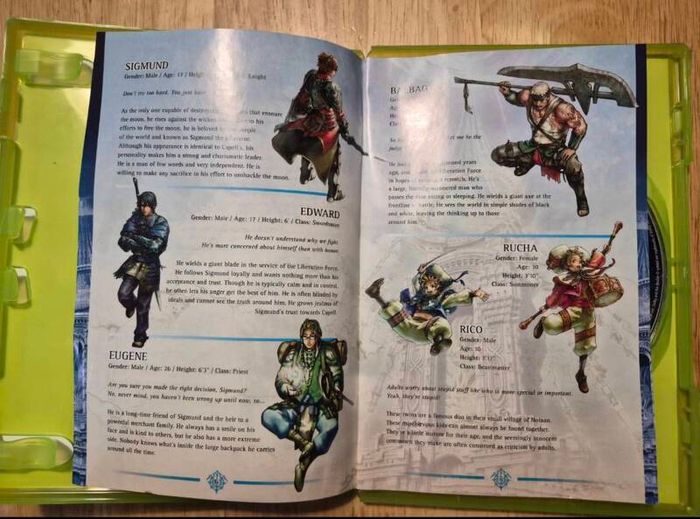 Infinite Undiscovery Xbox 360 PAL CIB complete 2 discs, manual