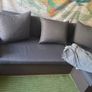 grey corner bed sofa Image 3