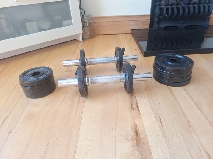 20 kg adjustable dumbbell kit