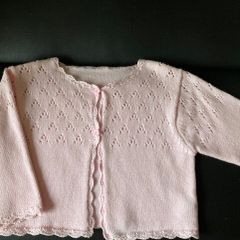 Cardigan for baby aged 9-12m. Pink. New with tags.