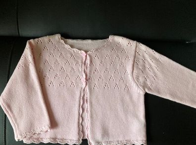 Cardigan for baby aged 9-12m. Pink. New with tags.