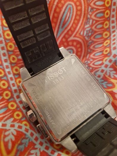 Tissot chronograph Quadrato