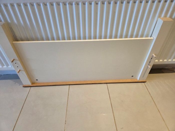 Single bed and mattress