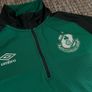 Shamrock Rovers long sleeve Umbro training zip top soccer LOI Image 2