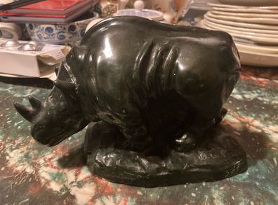 figure made from recycled plastic