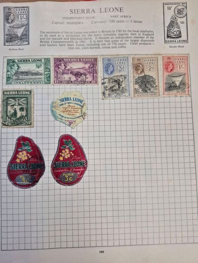 Stamps of the world stanley gibbson album