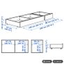 Songesand Bed storage box, 2 set of 2 Image 2