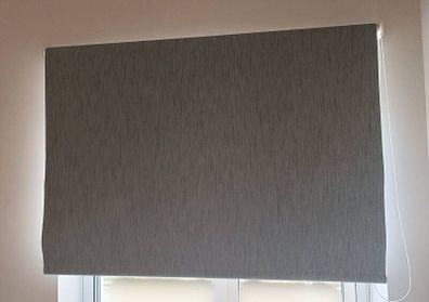 Blue roller blackout blind